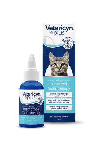 Terapia facial felina de Vetericyn para gatos Regalos para la salud y el bienestar